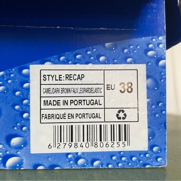 NWT Bos & Co. RECAP Waterproof Faux Leopard Leather Chelsea Boots *Portugal* - Picture 15 of 15